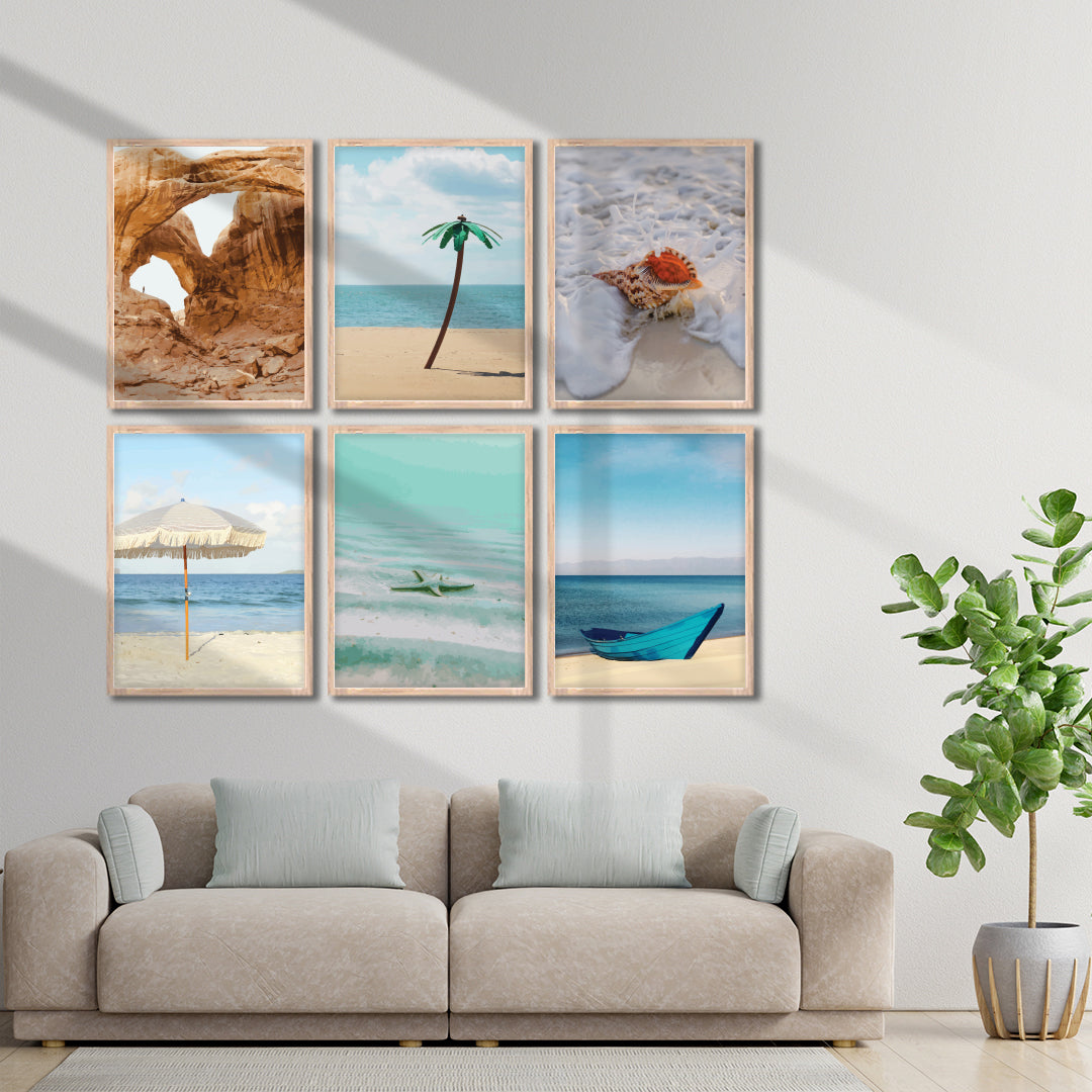 Coastal Breeze Wall Frame Set