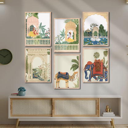 Royal Safari Wall Frame Set