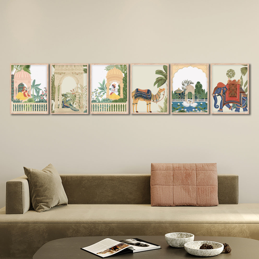 Royal Safari Wall Frame Set