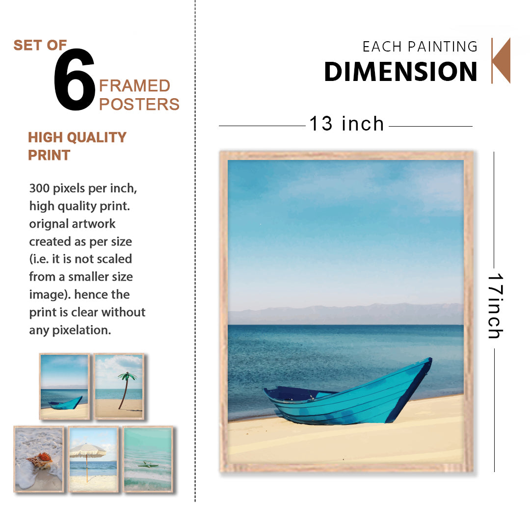 Coastal Breeze Wall Frame Set