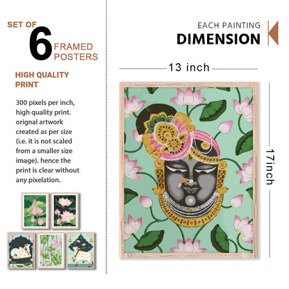 Lotus & Nandi Wall Frame Set