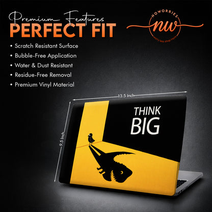 Think Big Creative Aesthetic Laptop Skin