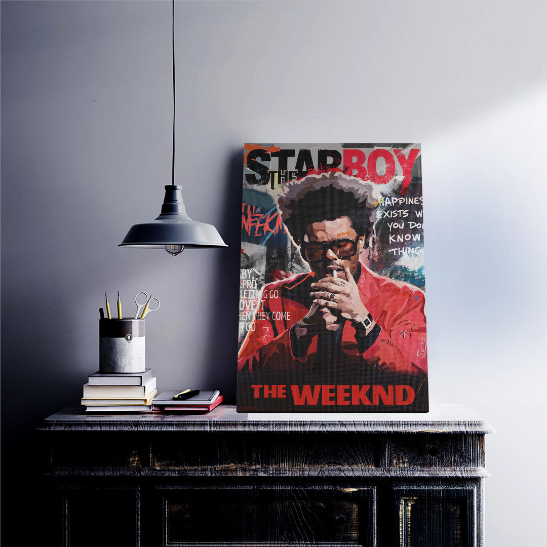 Starboy – The Weeknd Art Canvas