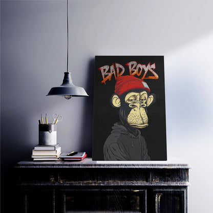 Bad Boys Ape Canvas