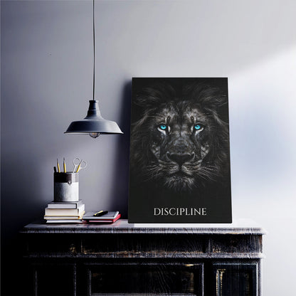Lion Discipline Canvas