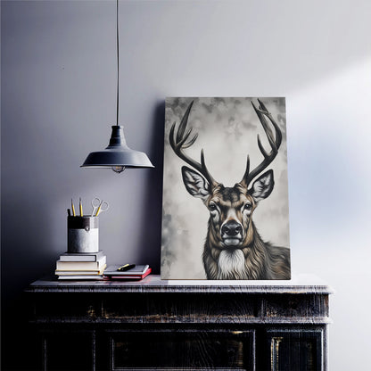 Regal Deer Portrait
