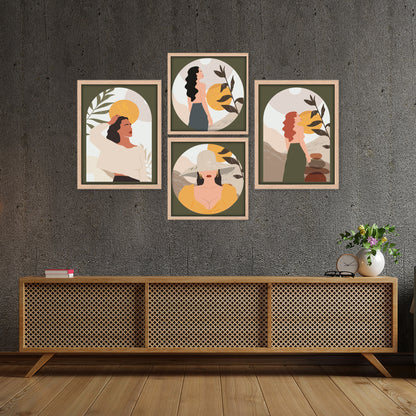 Boho Women Art Set