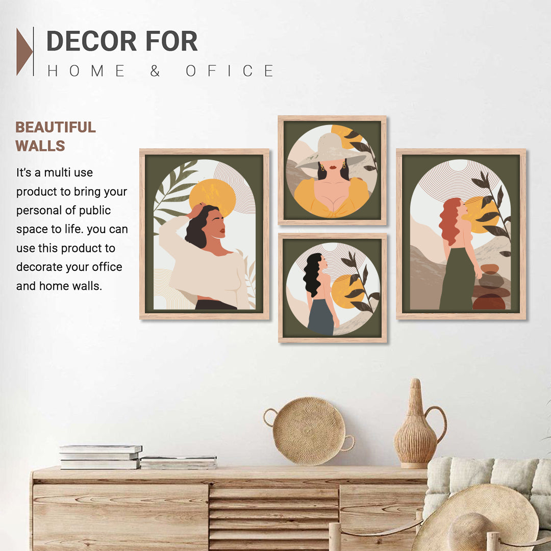 Boho Women Art Set