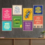 Motivational Quotes Wall Frames