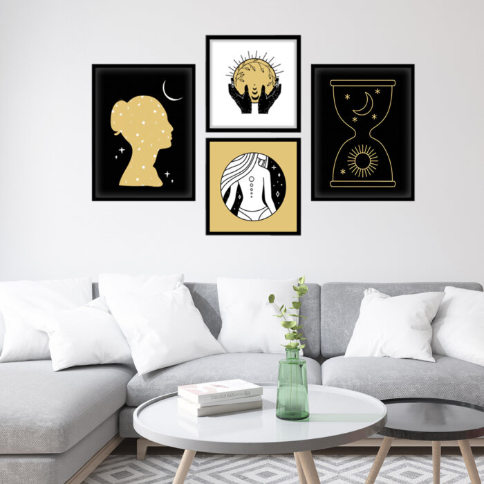 Black Golden Frame 2