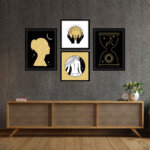 Black Golden Frame 2