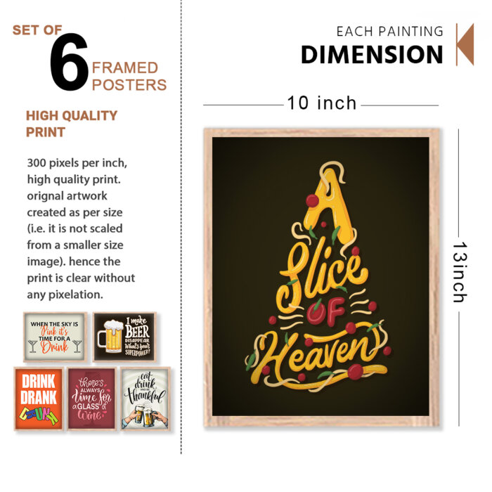 Food & Drink Wall Frames