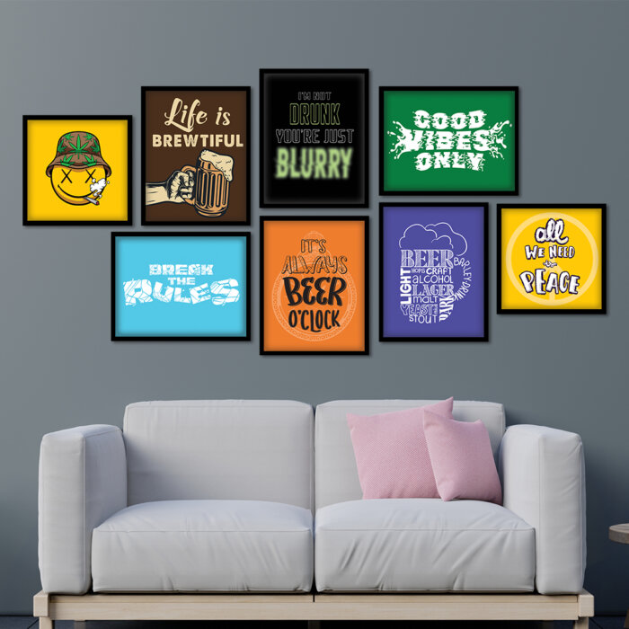 Home Quotes Wall Frames