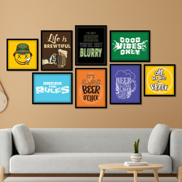 Home Quotes Wall Frames