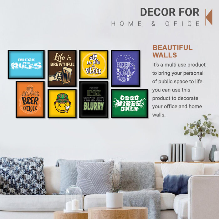 Home Quotes Wall Frames