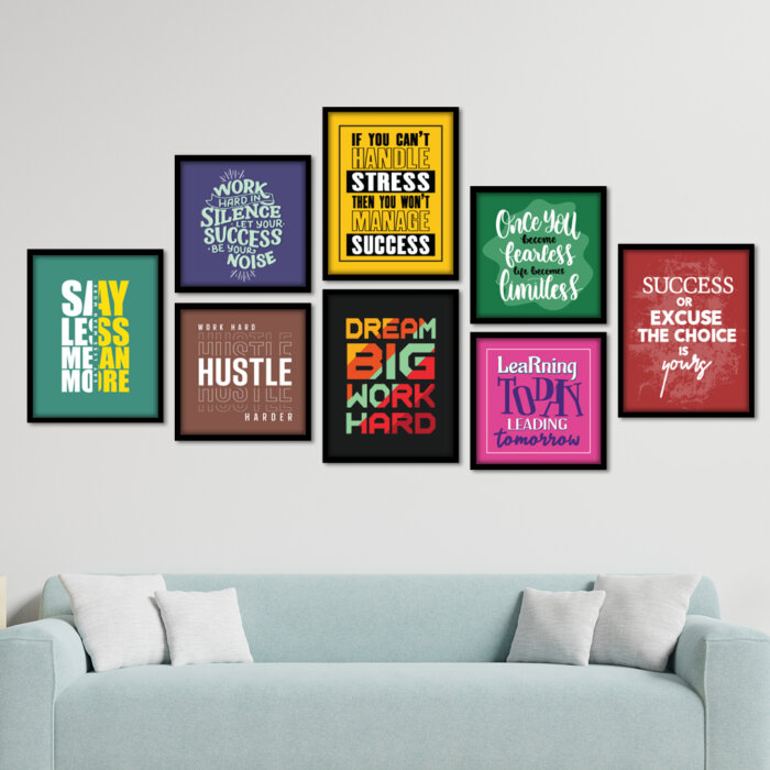 Inspirational Quotes Wall Frames