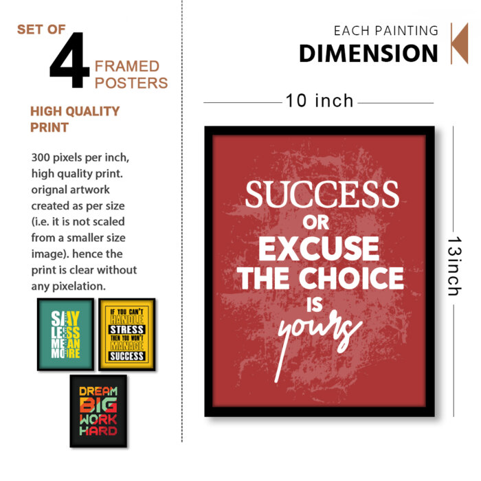 Inspirational Quotes Wall Frames