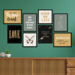 Neutral Set Wall Frames