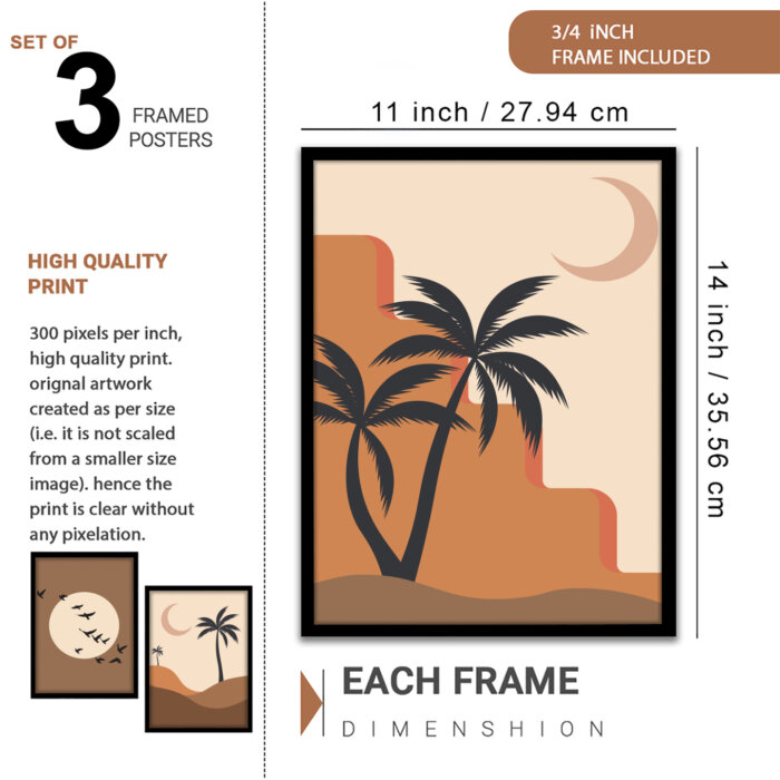 Moon Frame Black