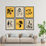 Black 5 Wall Frames