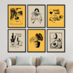 Black 5 Wall Frames