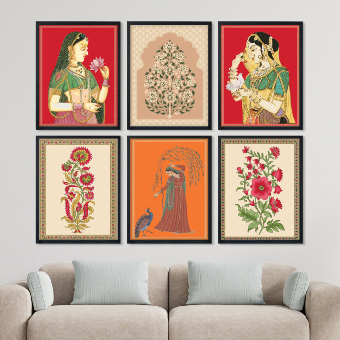 Black 5 Wall Frames