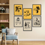Black 5 Wall Frames