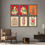 Black 5 Wall Frames