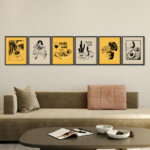 Black 5 Wall Frames