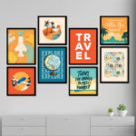 Travel Set Wall Frame