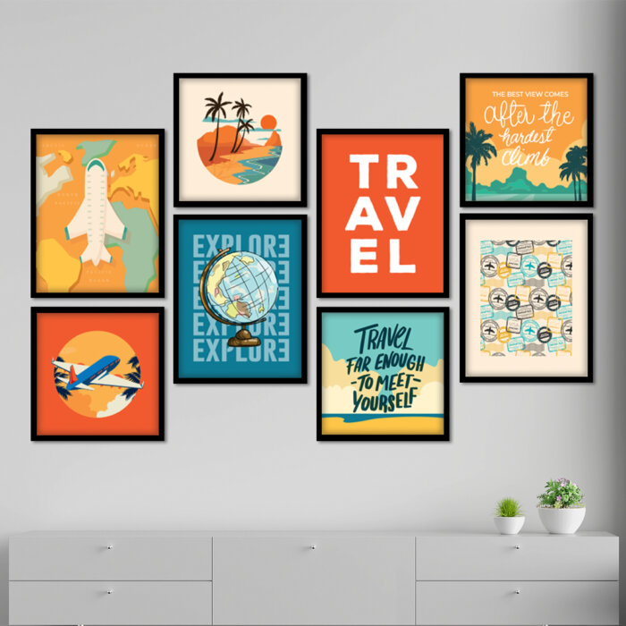 Travel Set Wall Frame