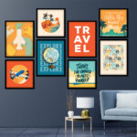 Travel Set Wall Frame