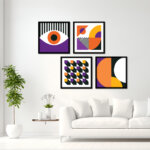 Geometrics framed wall posters