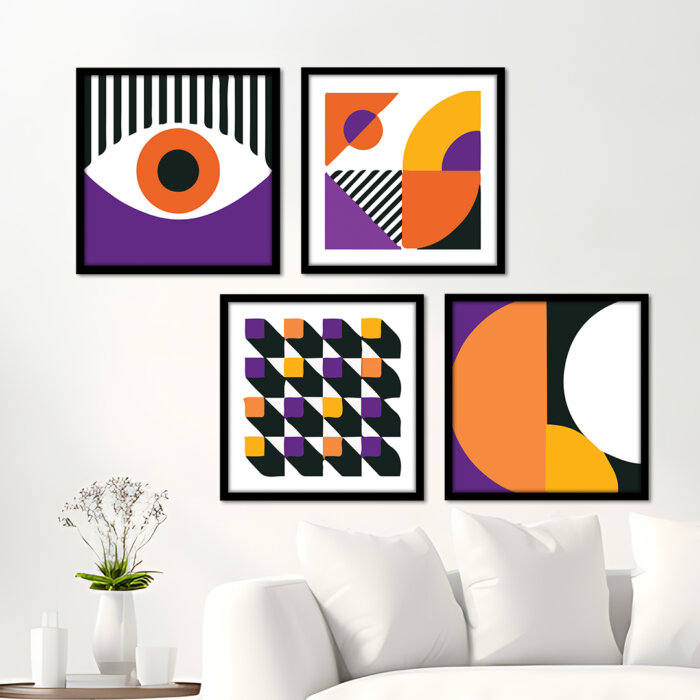 Geometrics framed wall posters