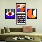 Geometrics framed wall posters