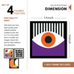 Geometrics framed wall posters
