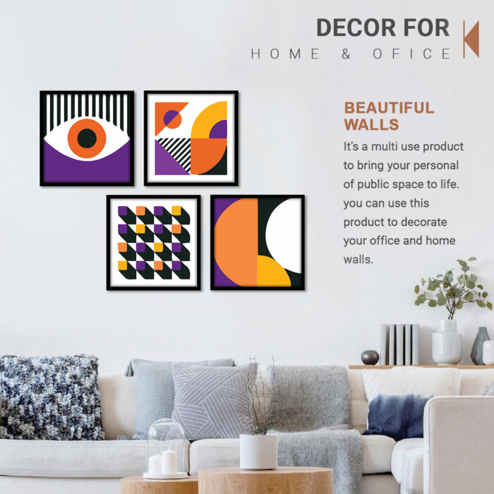 Geometrics framed wall posters