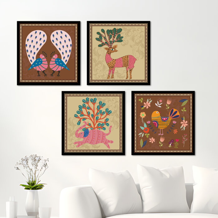 Gond Art Wall Frame