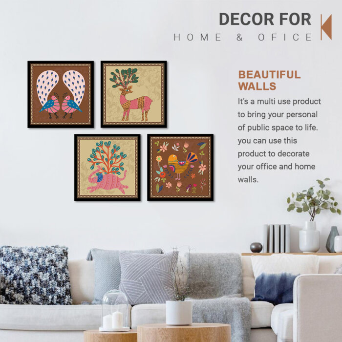 Gond Art Wall Frame