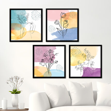 Line Art wall Frames