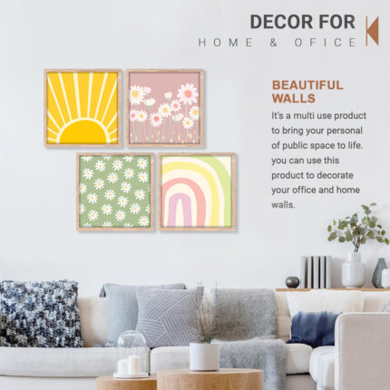 Pastel Art Wall Frame